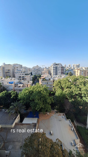 נוף פתוח מהדירה — בן אליעזר, רמת גן
